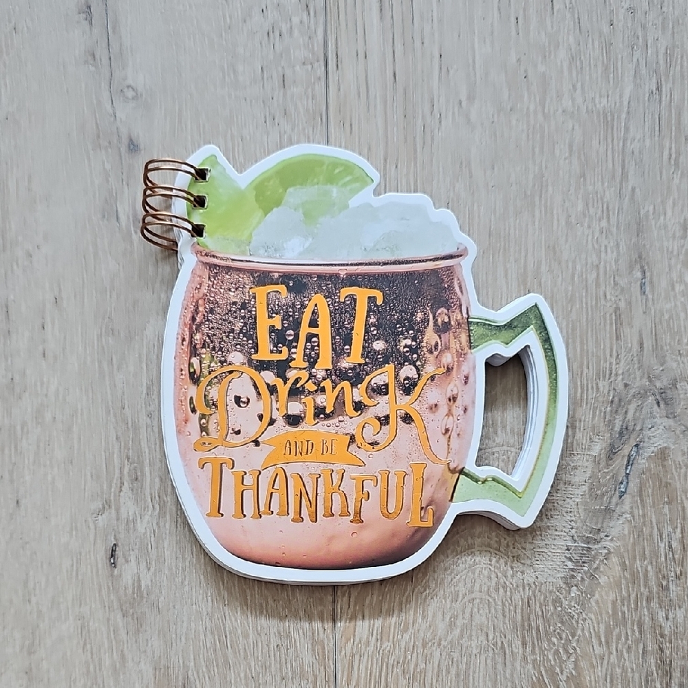 NWOT Moscow Mule Copper Mug Notepad